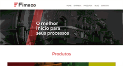 Desktop Screenshot of fimacodobrasil.com.br