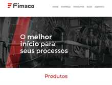 Tablet Screenshot of fimacodobrasil.com.br